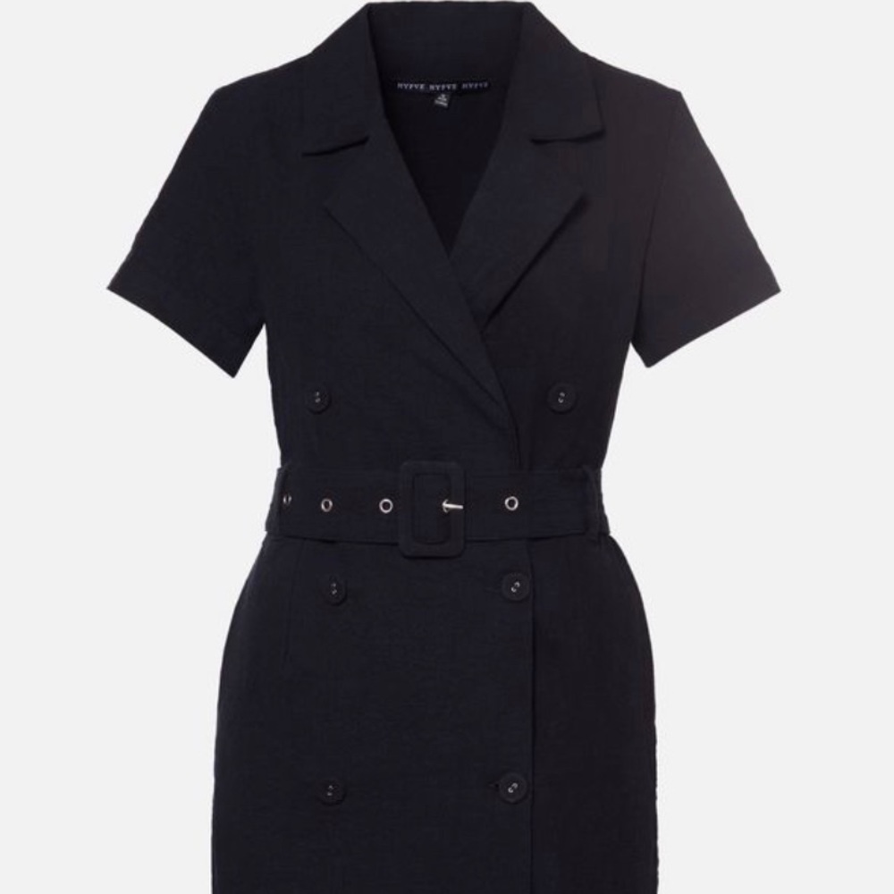 Linen Blazer Dress
